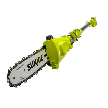 Sun Joe 24V iON+ Cordless 10-In Telescoping Pole Chainsaw (Kit w/2.0-AH & Charger) 24V-PS10-LTE